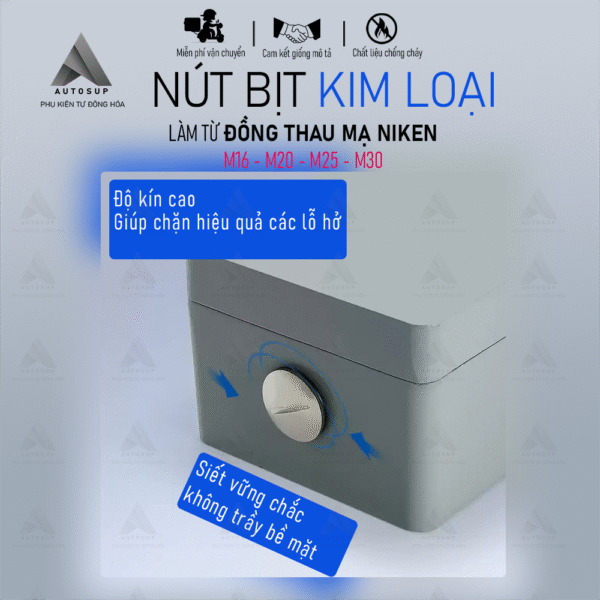 Nút bịt kim loại