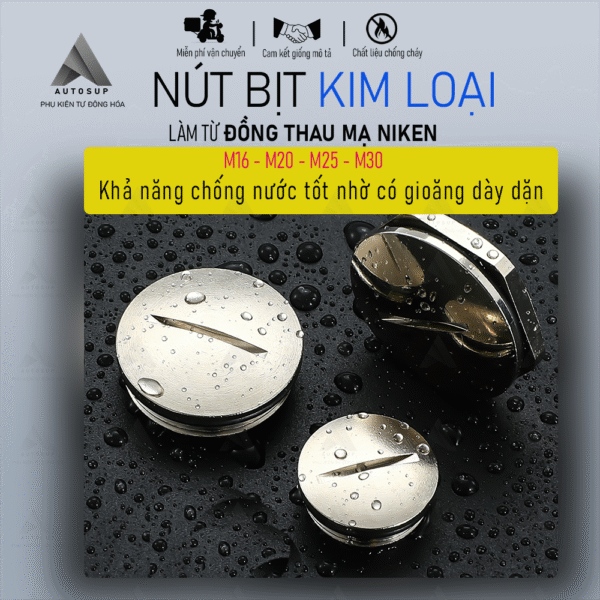 Nút bịt kim loại