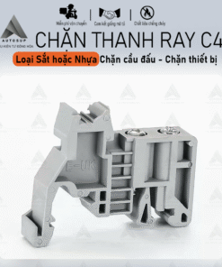Chặn Cầu E/UK Định Vị Cầu Đấu – Kẹp Cố Định Cho Thanh Ray DIN, Chống Trượt, Bền Chắc